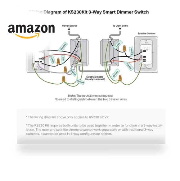 3 Way Dimmer Switch KIT — Dimmer Switches, TP-Link