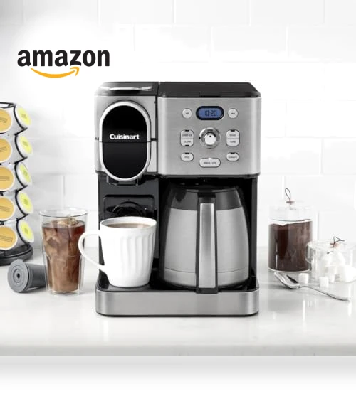 Coffee Center 10-Cup Thermal Coffeemaker and Single-Serve Brewer — Coffee & Espresso Combos, Cuisinart