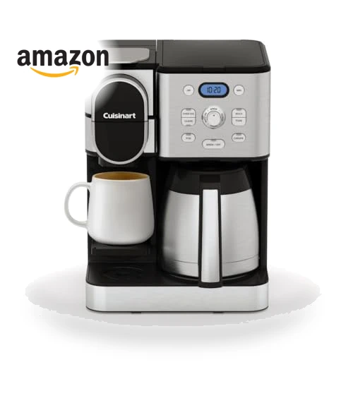 Coffee Center 10-Cup Thermal Coffeemaker and Single-Serve Brewer — Coffee & Espresso Combos, Cuisinart