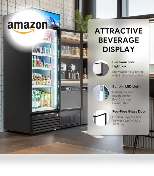 Commercial Refrigerator — Drink Coolers, Wilprep