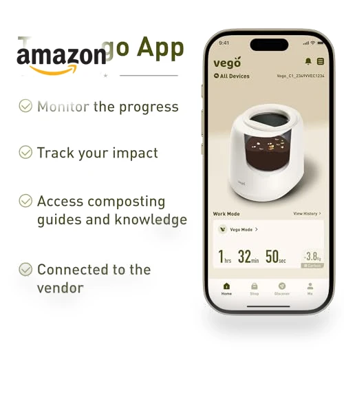 Electric Kitchen Composter — Composting Bins, Vego