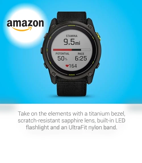 Enduro 3 Ultraperformance GPS Smartwatch — GPS Units, Garmin