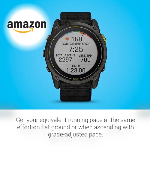 Enduro 3 Ultraperformance GPS Smartwatch — GPS Units, Garmin
