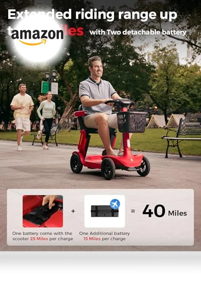Folding Mobility Scooter — Push Scooters, PAISEEC