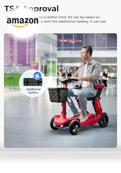 Folding Mobility Scooter — Push Scooters, PAISEEC