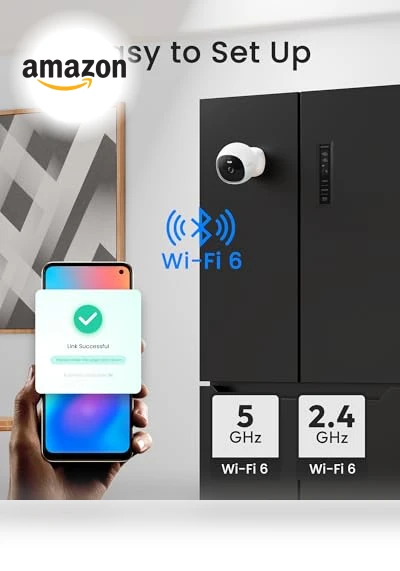 Magnetic Indoor Outdoor Camera — Smart Home Security, youkey