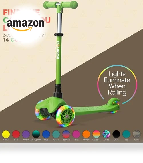 Mini 3 Wheel Scooter for Kids — Electric Vehicles, Campior