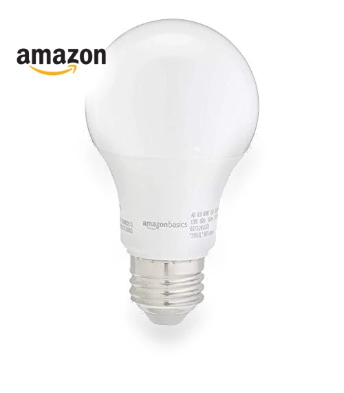 Non-Dimmable LED Light Bulbs — Incandescent, Amazon Basics