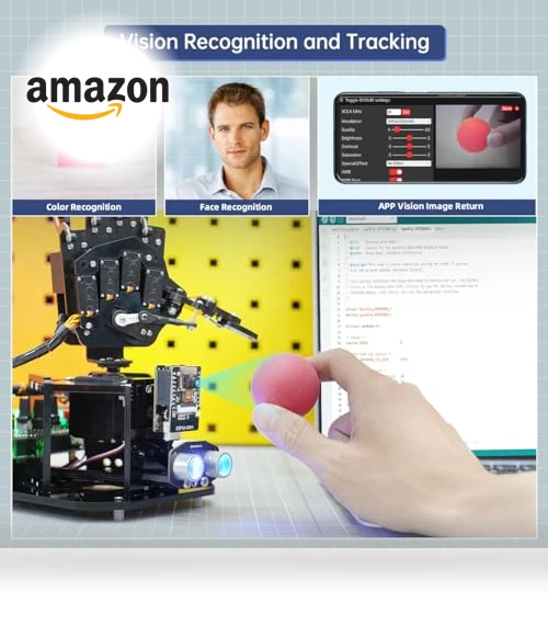 Open Source AI Bionic Robotic Hand — Robotic Enhancements, Hiwonder