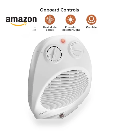 Oscillating Space Heater — Portable Heating Solutions, Comfort Zone