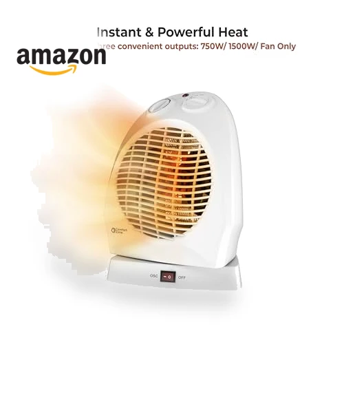 Oscillating Space Heater — Portable Heating Solutions, Comfort Zone