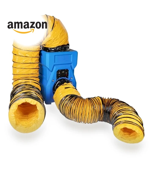 Portable Industrial Air Purifier Negative Air Scrubber — Activated Carbon Air Purifiers, MOUNTO