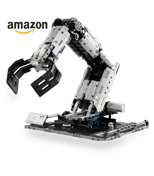 Programmable Multi-Axis Robotic Arm Building Kit — Construction Kits, VANLINNY