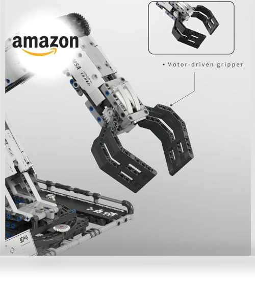 Programmable Multi-Axis Robotic Arm Building Kit — Construction Kits, VANLINNY