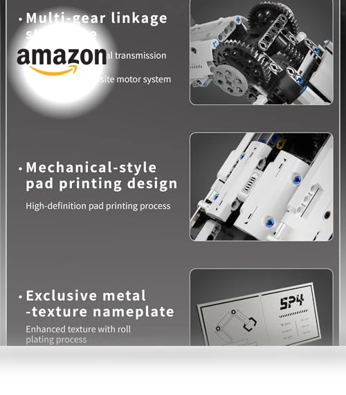 Programmable Multi-Axis Robotic Arm Building Kit — Construction Kits, VANLINNY