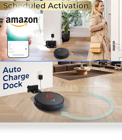 Robot Vacuum and Mop Combo — Smart Cleaning Robots, SereneLife