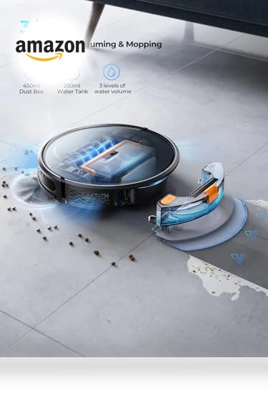 Robot Vacuum and Mop — Smart Cleaning Robots, Laresar Clean