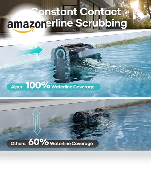 Scuba X1 Cordless Robotic Pool Cleaner — Automated Pool Maintenance, AIPER