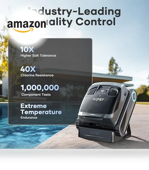 Scuba X1 Cordless Robotic Pool Cleaner — Automated Pool Maintenance, AIPER