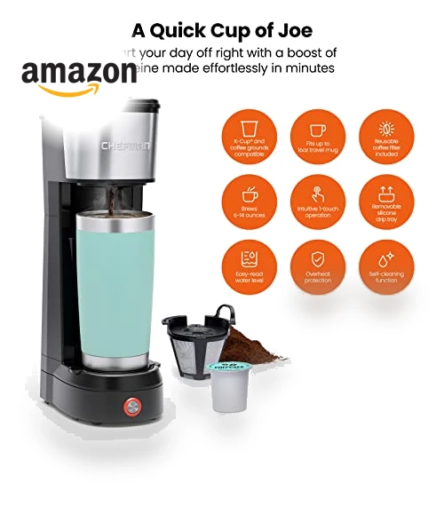 Single Serve Coffee Maker — Brewing Excellence, Chefman