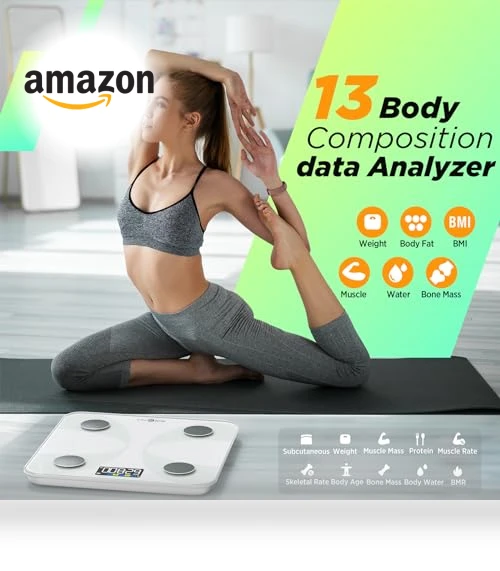 Smart Scale for Body Weight and Fat Percentage — Weight Management Tools, runstar
