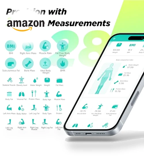 Smart Scale with Body Composition Analysis — Weight Management Tools, runstar
