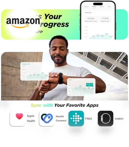 Smart Scale with Body Composition Analysis — Weight Management Tools, runstar