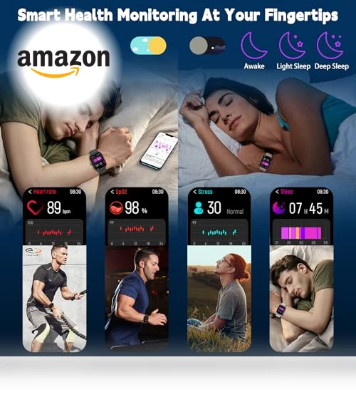 Smart Watch with Health Monitoring — Smartwatches, Odsslgw