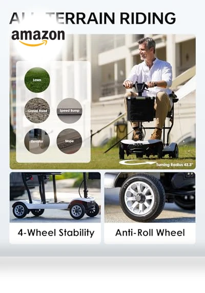 Ultra Lightweight Mobility Scooter — Push Scooters, PAISEEC
