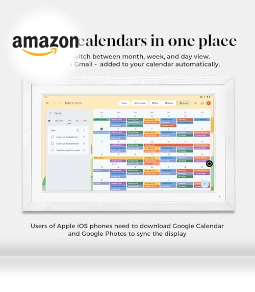 Wall Digital Calendar — Digital Frames, Changing