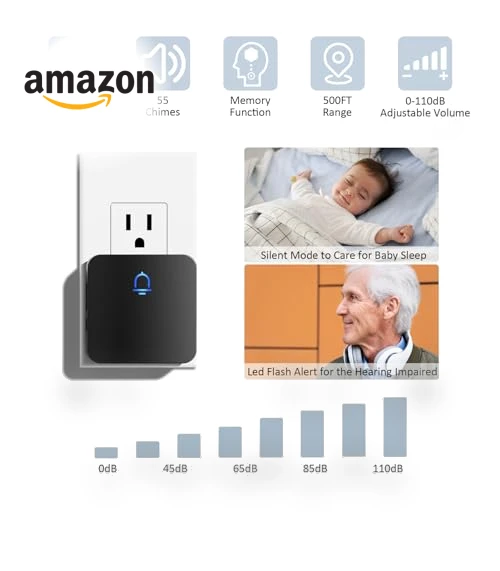 Wireless Door Chime — Kits, SECRUI