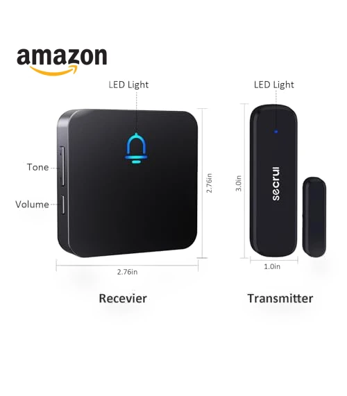 Wireless Door Chime — Kits, SECRUI