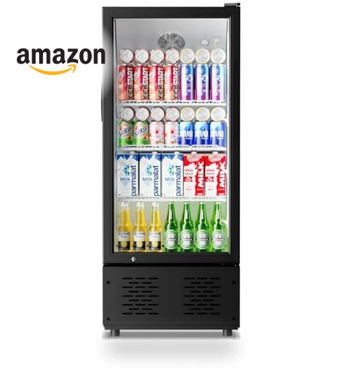 Commercial Beverage Refrigerator and Cooler with Glass Door — Drink Coolers, ECEVT