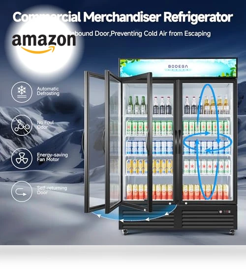 Commercial Merchandiser Refrigerator — Mini Fridges, BODEGA