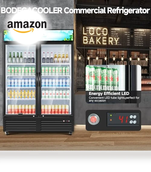 Commercial Merchandiser Refrigerator — Mini Fridges, BODEGA