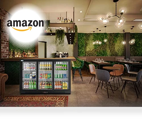 Commercial Refrigerator with Triple Sliding Door — Drink Coolers, KoolMore
