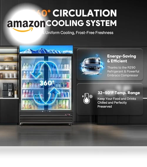 Commercial Refrigerator — Drink Coolers, Wilprep