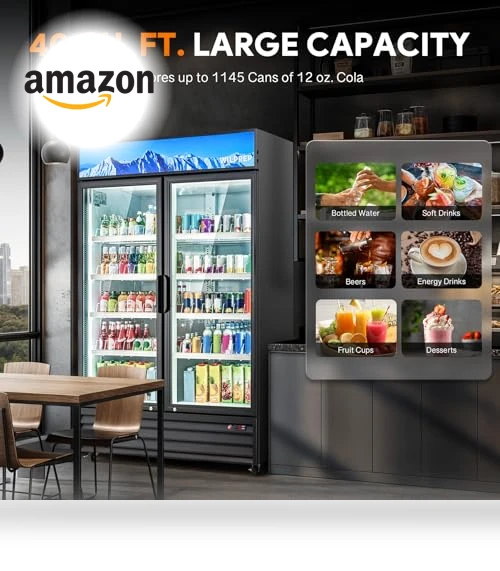 Commercial Refrigerator — Drink Coolers, Wilprep