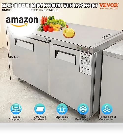 Commercial Refrigerator — Drink Coolers, VEVOR