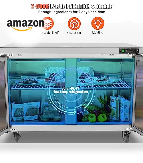 Commercial Refrigerator — Drink Coolers, VEVOR