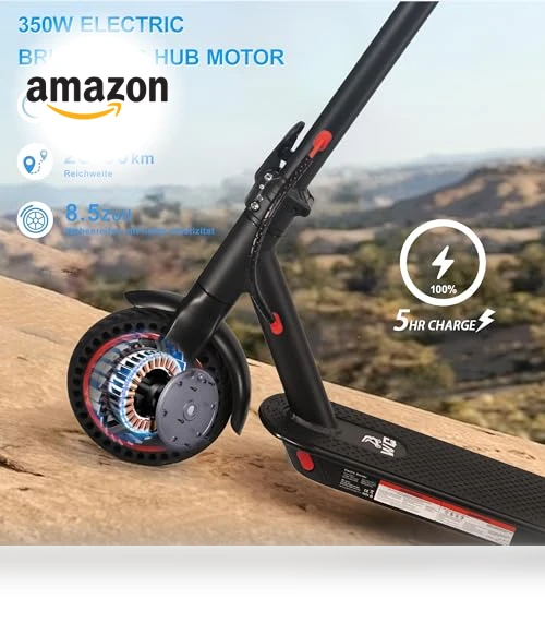 Foldable Electric Scooter — Electric Self-Balancing Scooters, Hugtoday