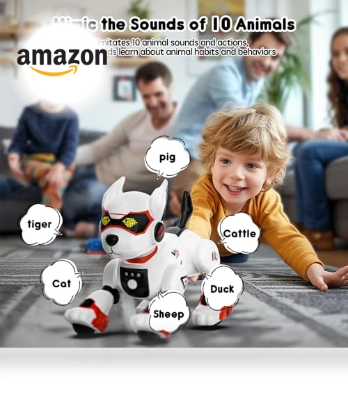 Interactive Robotic Pet Dog — Interactive Animal Companions