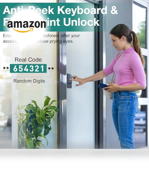Keyless Entry Smart Door Lock — Biometric Security, Mutak