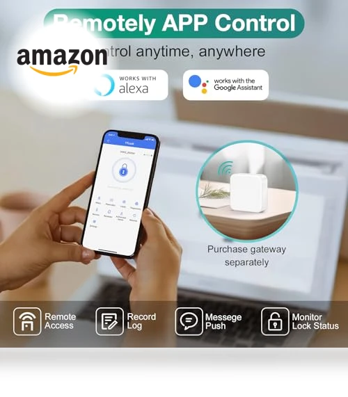 Keyless Entry Smart Door Lock — Biometric Security, Mutak