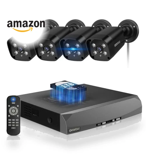 Outdoor Wired Security Camera System — Security Cameras, OHWOAI