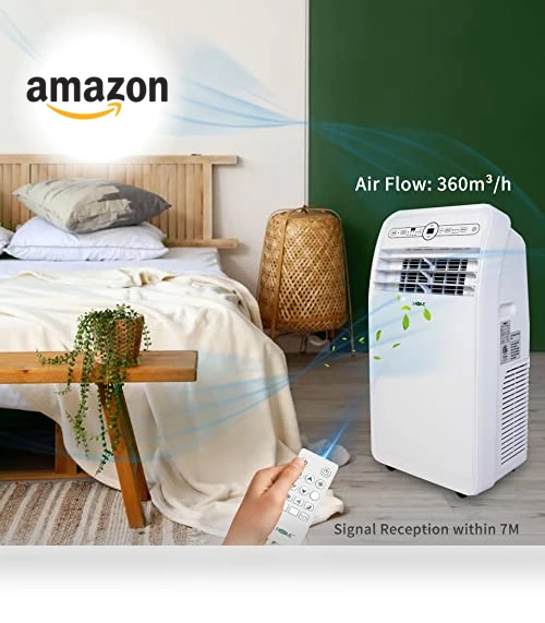 Portable Air Conditioner with Heater — Air Moisture Control, Uhome