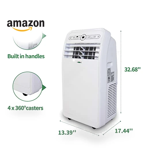 Portable Air Conditioner with Heater — Air Moisture Control, Uhome