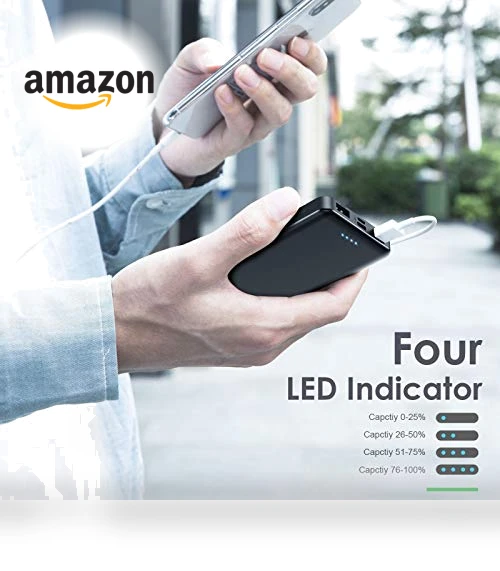 Portable Charger Power Bank 10000mAh — Chargers, Dongguan Haoxun Electronic Technology Co., Ltd
