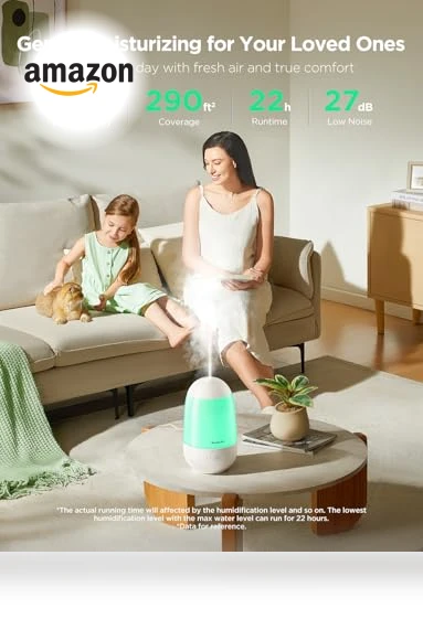 Smart Cool Mist Air Humidifier — Air Moisturizers, GoveeLife