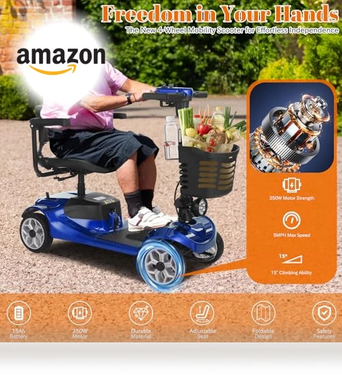 4-Wheel Mobility Scooter — Mobility Scooters, Mbxcooter
